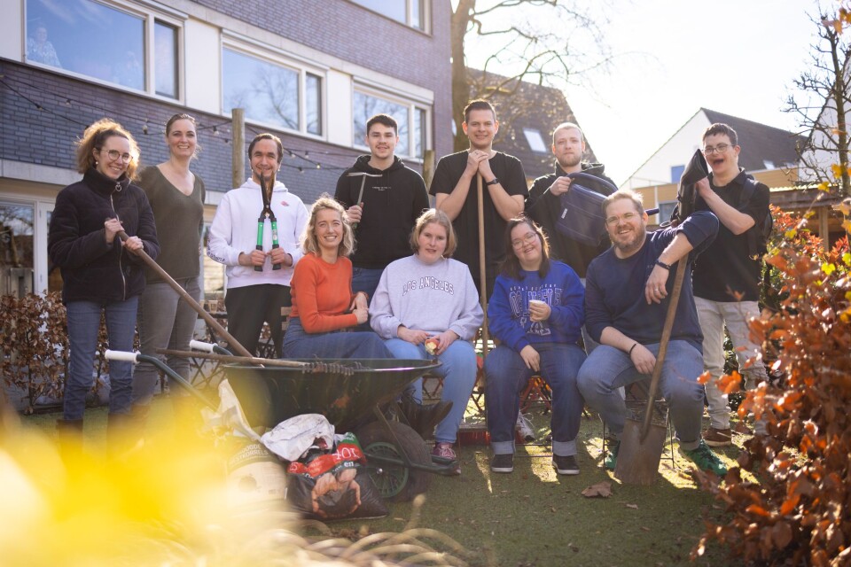 Groene vingers in actie op de Zorgcampus Breda